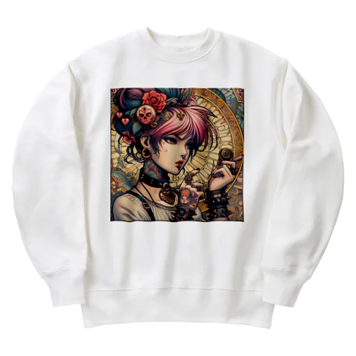 ピンク Heavyweight Crew Neck Sweatshirt