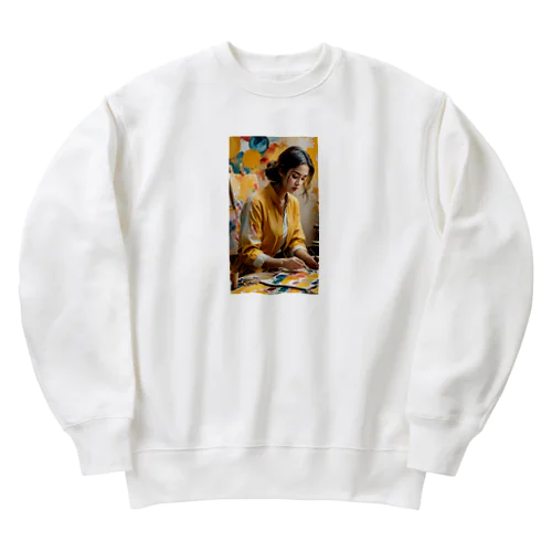 アート Heavyweight Crew Neck Sweatshirt