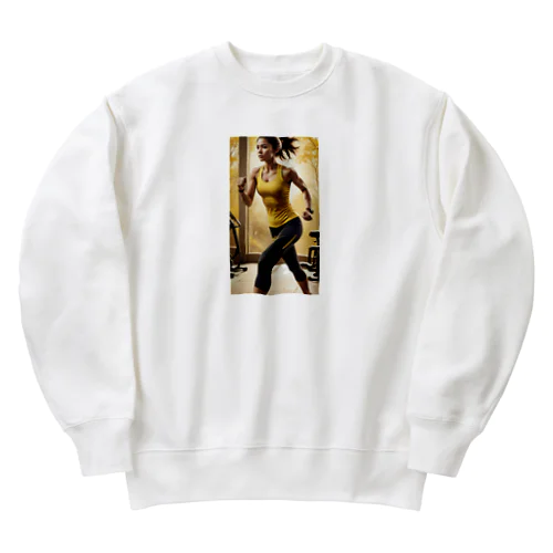 スポーツジム  Heavyweight Crew Neck Sweatshirt