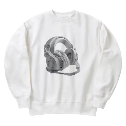 モノクロームの音世界 Heavyweight Crew Neck Sweatshirt