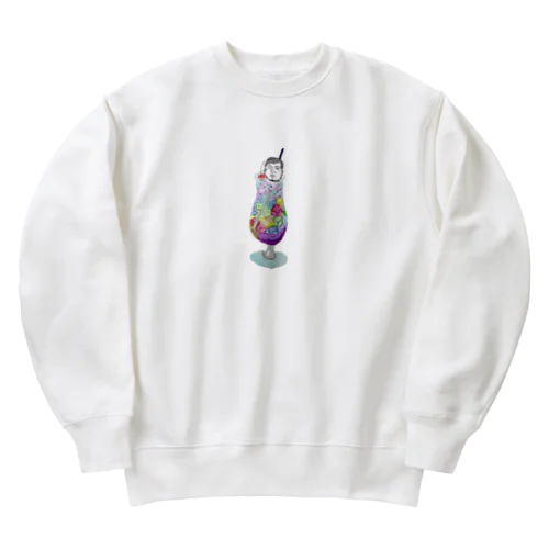 ひげもみあげソワレ. Heavyweight Crew Neck Sweatshirt