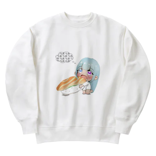 うまうま Heavyweight Crew Neck Sweatshirt