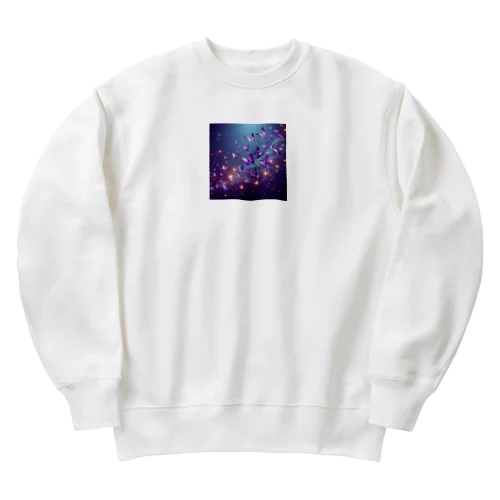 紫蝶・壱 Heavyweight Crew Neck Sweatshirt