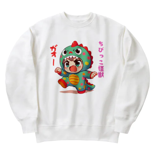 ちびっこ怪獣 Heavyweight Crew Neck Sweatshirt