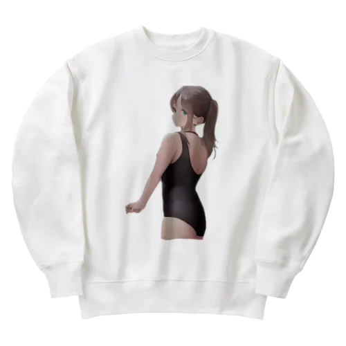 水着少女 Heavyweight Crew Neck Sweatshirt