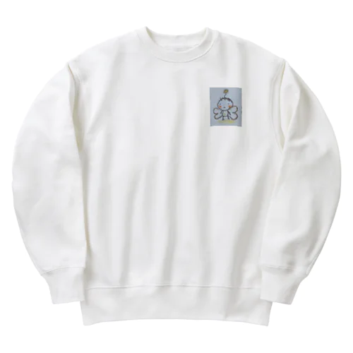 てふてふ丸 Heavyweight Crew Neck Sweatshirt