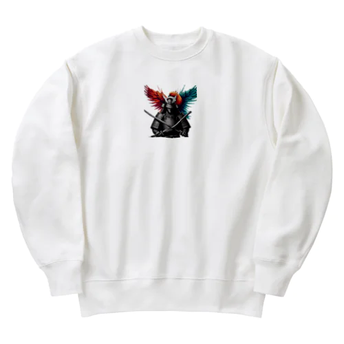 不死鳥と武士 Heavyweight Crew Neck Sweatshirt