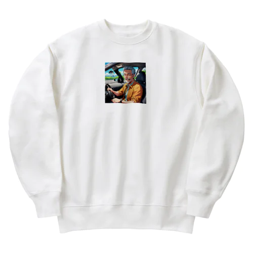 父の日 Heavyweight Crew Neck Sweatshirt