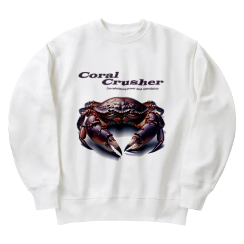 Coral Crusher Heavyweight Crew Neck Sweatshirt