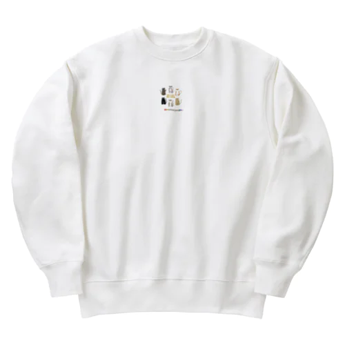 NO CAT NO LIFE Heavyweight Crew Neck Sweatshirt