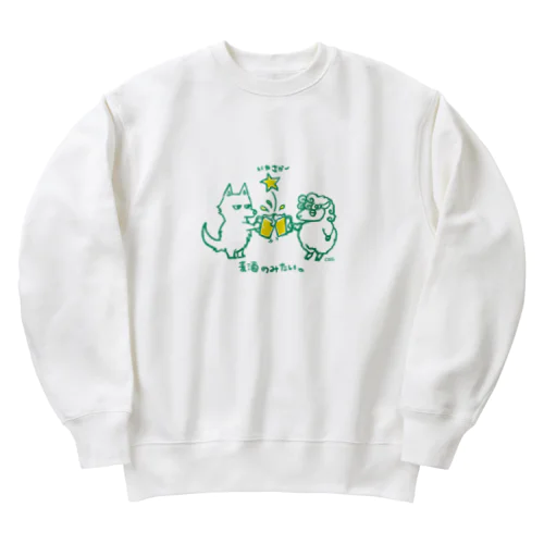 いやさか、薄め。 Heavyweight Crew Neck Sweatshirt