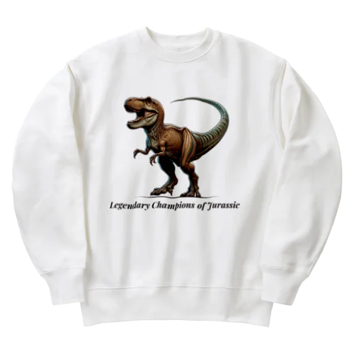 ジュラシックの伝説の英雄 01 Heavyweight Crew Neck Sweatshirt