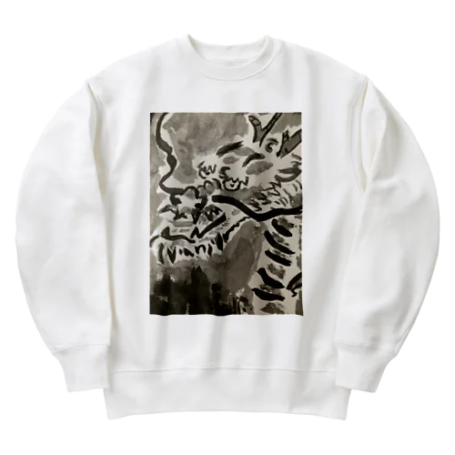 幸運の龍 Heavyweight Crew Neck Sweatshirt