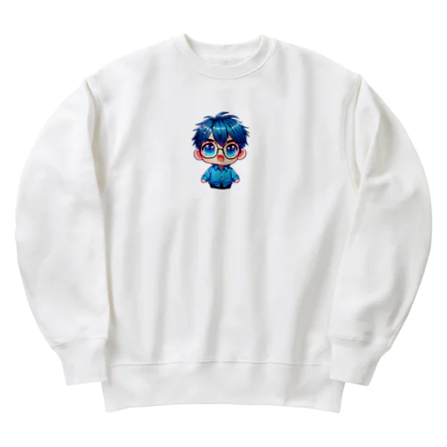 ちょいボチャ勇太くんキャラグッズ Heavyweight Crew Neck Sweatshirt