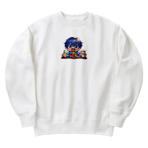 ちょいポチャ勇太くん　爆食いシリーズ Heavyweight Crew Neck Sweatshirt