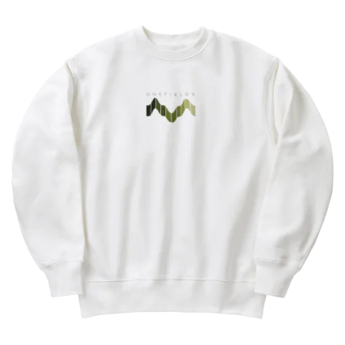 Green field Heavyweight Crew Neck Sweatshirt