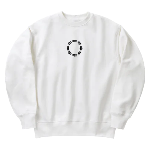 Good Lucky Bagua Heavyweight Crew Neck Sweatshirt