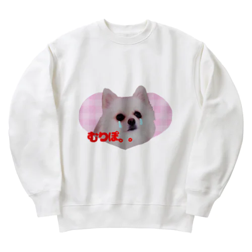 うついぬ Heavyweight Crew Neck Sweatshirt