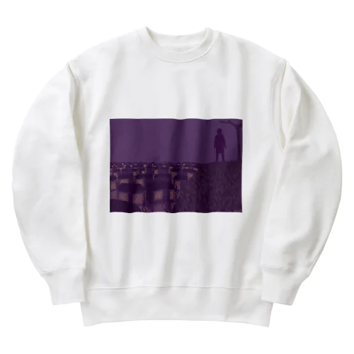 見下ろす街並み Heavyweight Crew Neck Sweatshirt