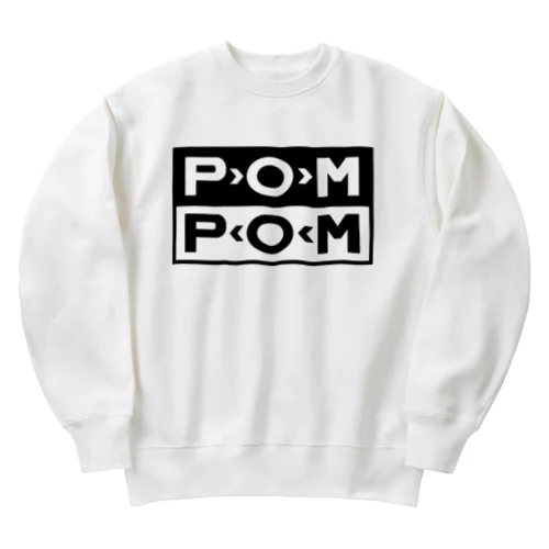 Sub Pom Pom Logo Heavyweight Crew Neck Sweatshirt