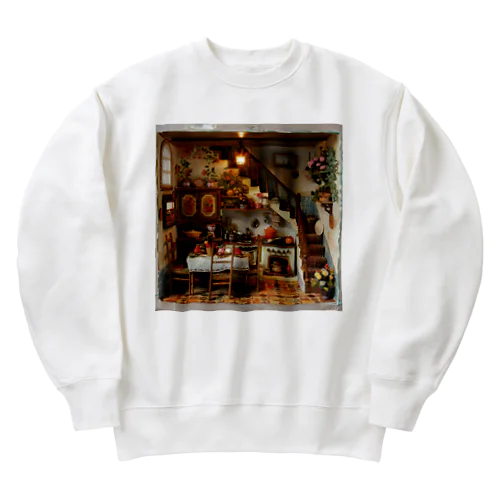 ミニチﾕアハウスの世界　なでしこ1478 Heavyweight Crew Neck Sweatshirt