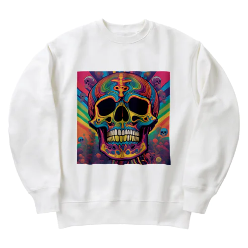 レインボースカル Heavyweight Crew Neck Sweatshirt