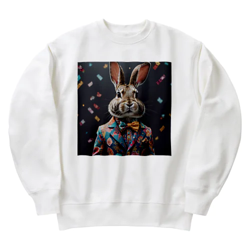 スーツウサギ Heavyweight Crew Neck Sweatshirt