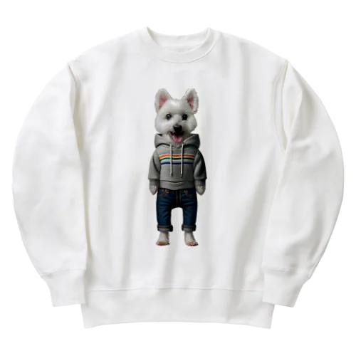 愛犬コスチューム：優作 Heavyweight Crew Neck Sweatshirt