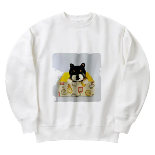 黒柴むさし Heavyweight Crew Neck Sweatshirt