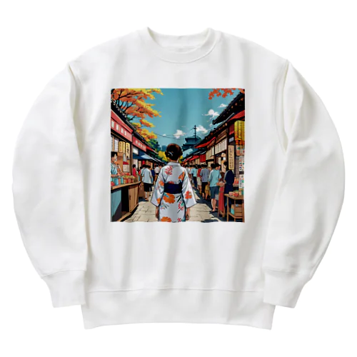 浴衣 Heavyweight Crew Neck Sweatshirt