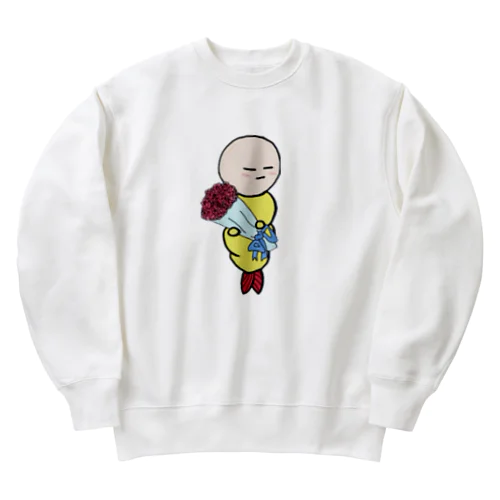 えび太郎花束 Heavyweight Crew Neck Sweatshirt