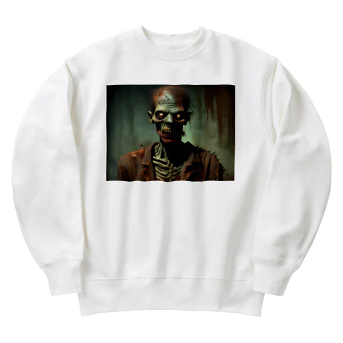 リビングデッド 男 Heavyweight Crew Neck Sweatshirt