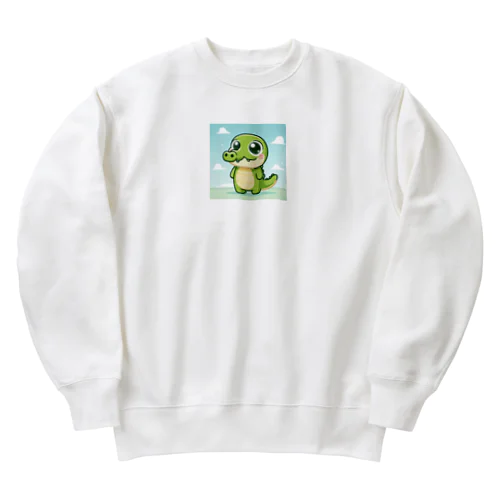 クロコくん Heavyweight Crew Neck Sweatshirt