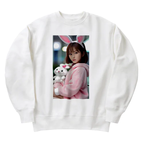 夢の世界の女の子 Heavyweight Crew Neck Sweatshirt