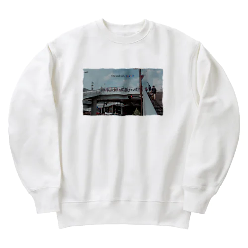 One and only TOKYO. Heavyweight Crew Neck Sweatshirt