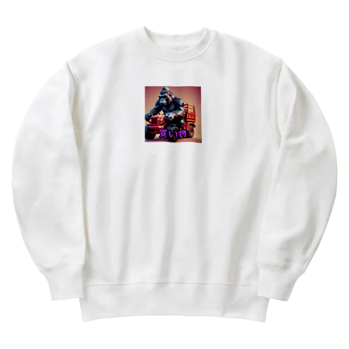 買い物カート　ゴリラ Heavyweight Crew Neck Sweatshirt