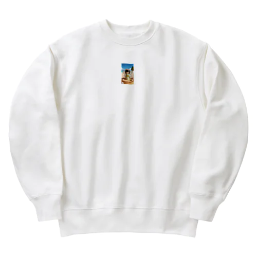 海の妖精こけしちゃん Heavyweight Crew Neck Sweatshirt