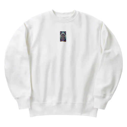 kokeshi dolls神のしもべ天乙 Heavyweight Crew Neck Sweatshirt