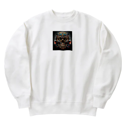 SKULL016 Heavyweight Crew Neck Sweatshirt