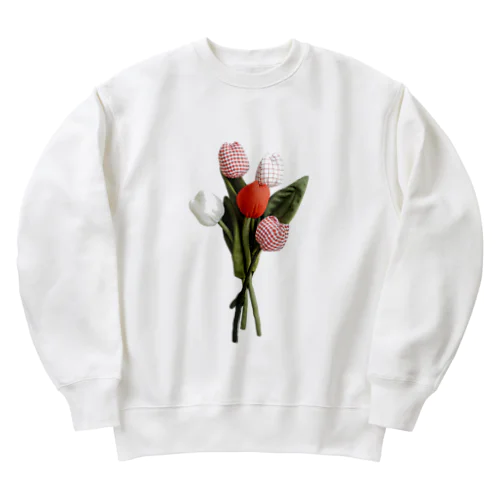 チューリップ・ブーケ Heavyweight Crew Neck Sweatshirt