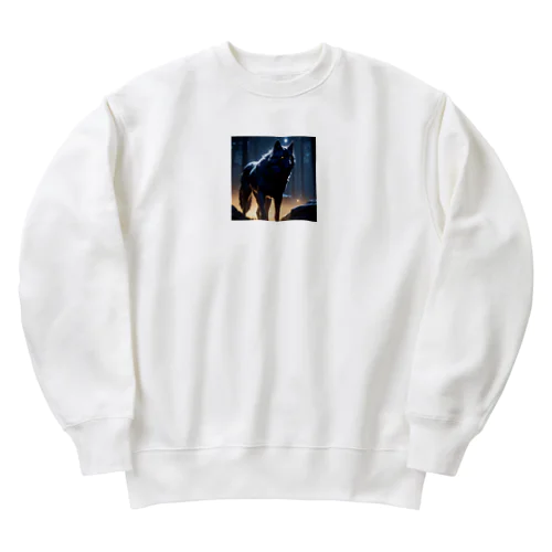 狼 Heavyweight Crew Neck Sweatshirt