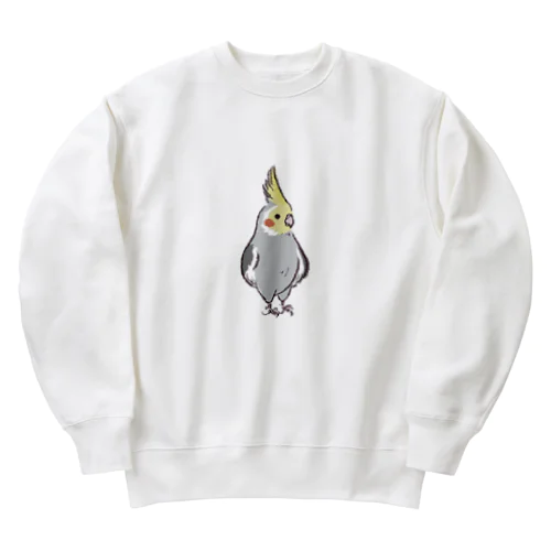 オカメインコRocky Heavyweight Crew Neck Sweatshirt