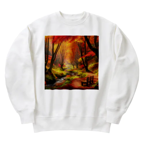 「秋風景グッズ」 Heavyweight Crew Neck Sweatshirt