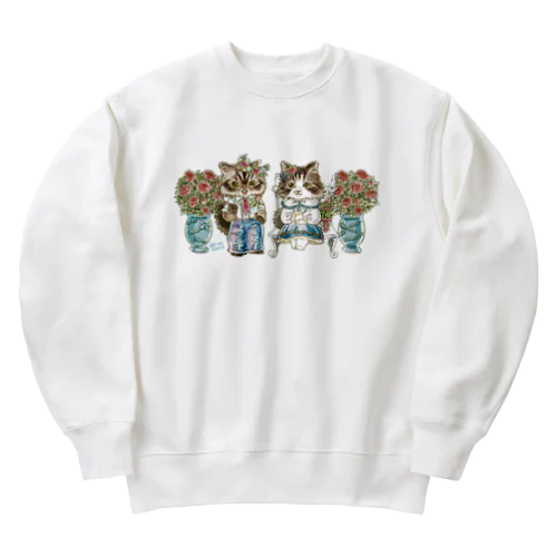 安寿ちゃんと弥勒くん　ローズガーデンツアー Heavyweight Crew Neck Sweatshirt