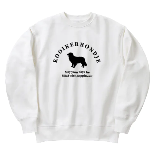 コーイケルホンディエ　happiness!　【One:Happiness】 Heavyweight Crew Neck Sweatshirt