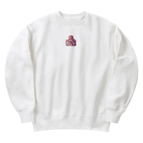 スライム娘「ジェム」 Heavyweight Crew Neck Sweatshirt