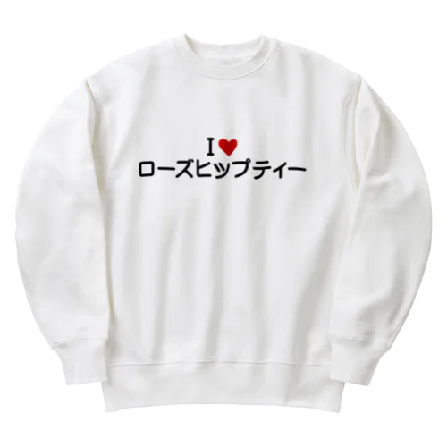 I LOVE ローズヒップティー / アイラブローズヒップティー Heavyweight Crew Neck Sweatshirt