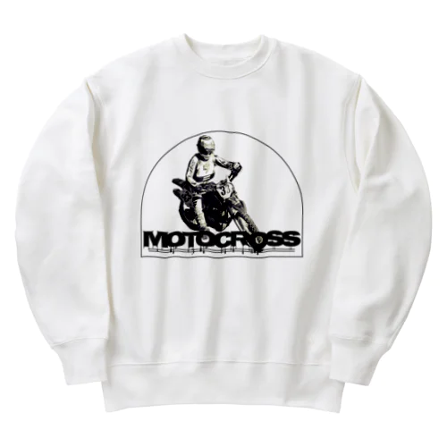 MOTOCROSS Heavyweight Crew Neck Sweatshirt