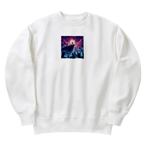 Whisper of the dark Heavyweight Crew Neck Sweatshirt