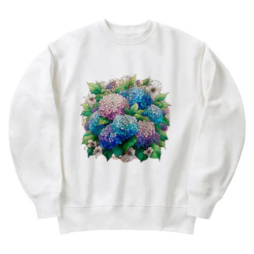 あじさいに憧れて Heavyweight Crew Neck Sweatshirt